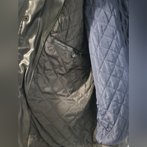 NWT Tommy Hilfiger Leather jacket  size XL - Picture 5 of 6